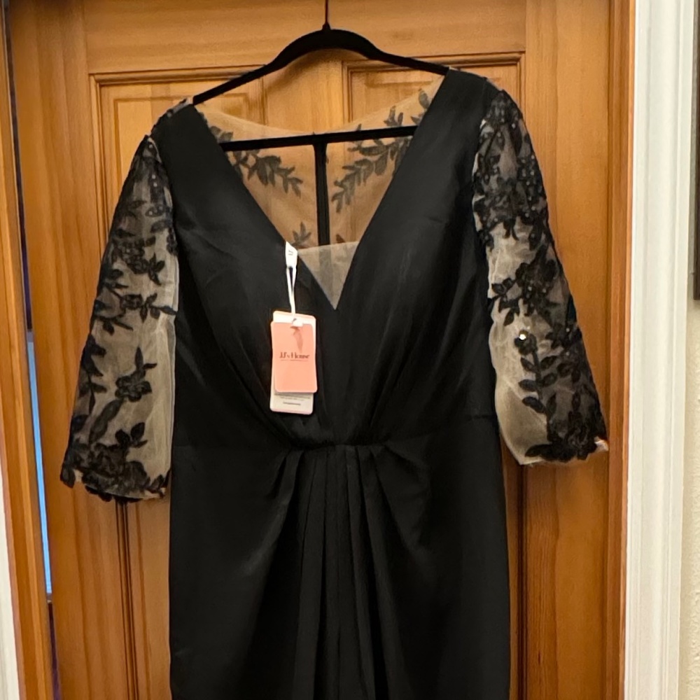 Black formal gown